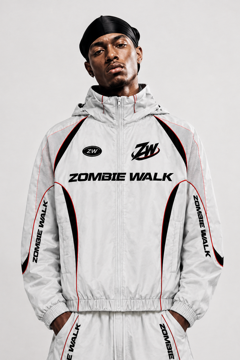 WHITE FANG NYLON JACKET