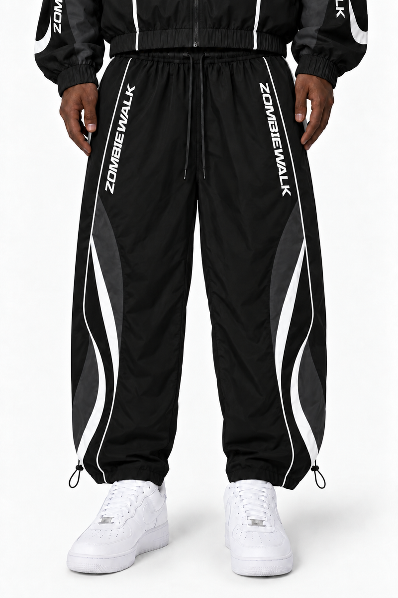 BLACKOUT NYLON PANTS
