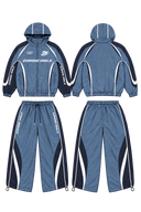 NAVY BLUE NYLON JACKET