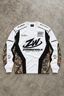 09 WHITE RACING JERSEY
