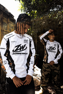 09 WHITE RACING JERSEY
