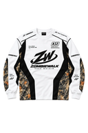 09 WHITE RACING JERSEY