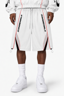 WHITE FANG NYLON SHORTS