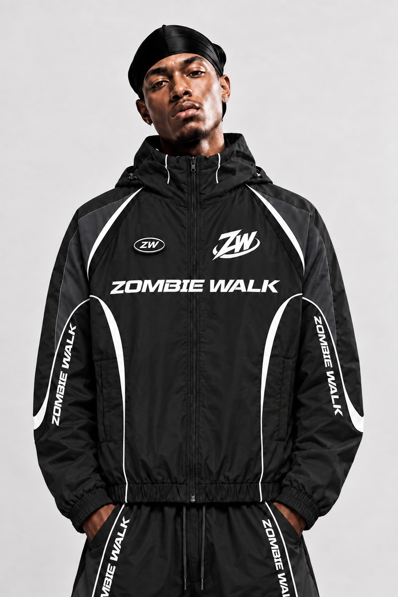 BLACKOUT NYLON JACKET