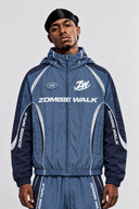 NAVY BLUE NYLON JACKET