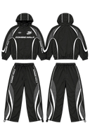 BLACKOUT NYLON PANTS